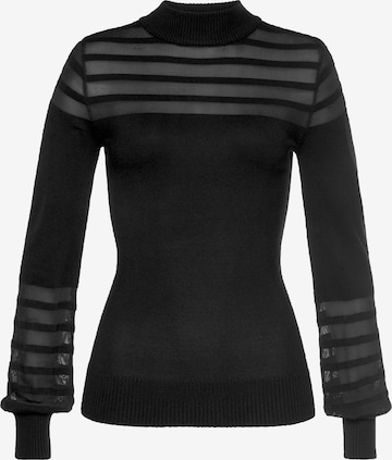 MELROSE Sweater in Black: front