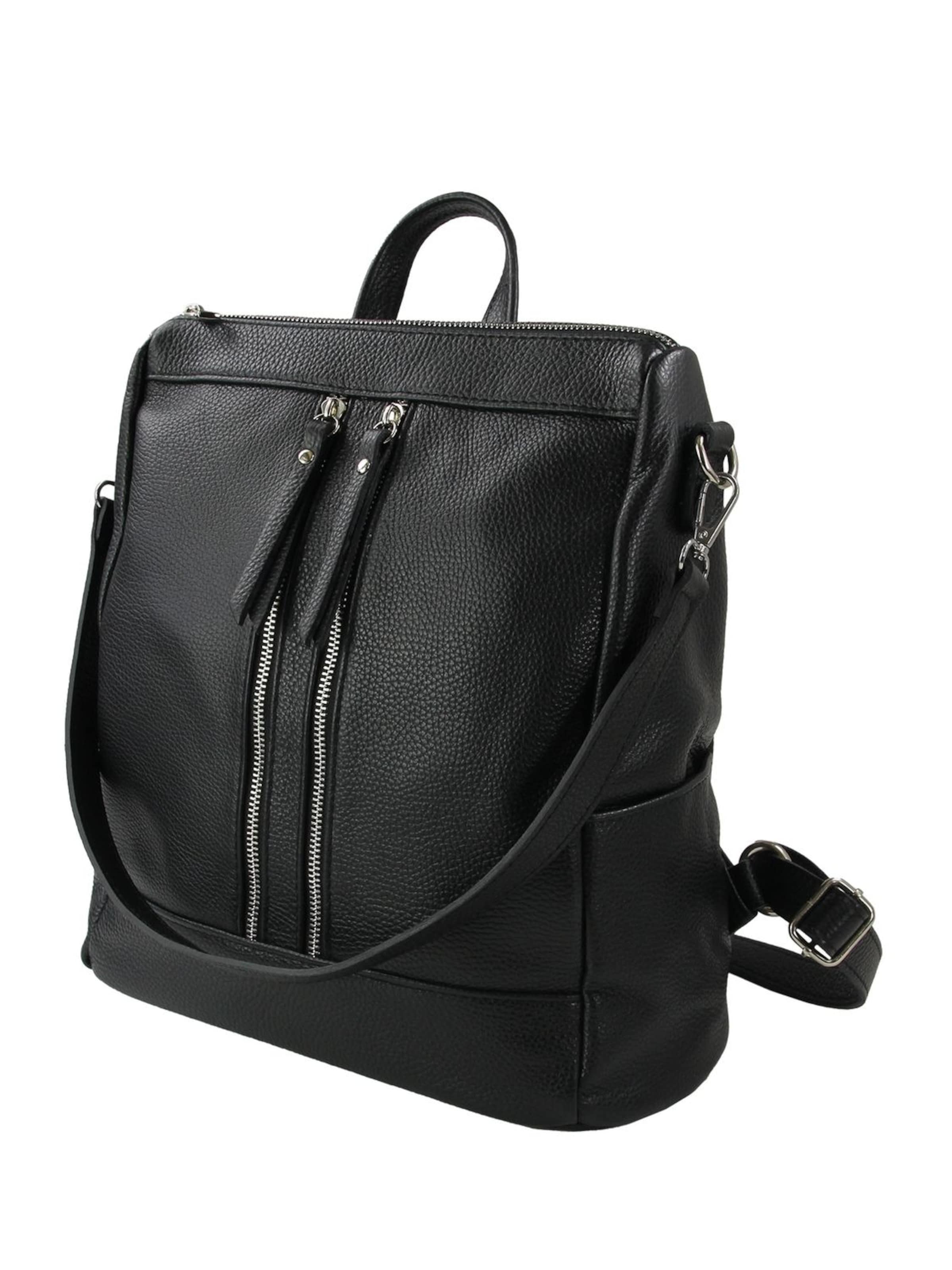 Sac à dos Toscanto en noir : devant