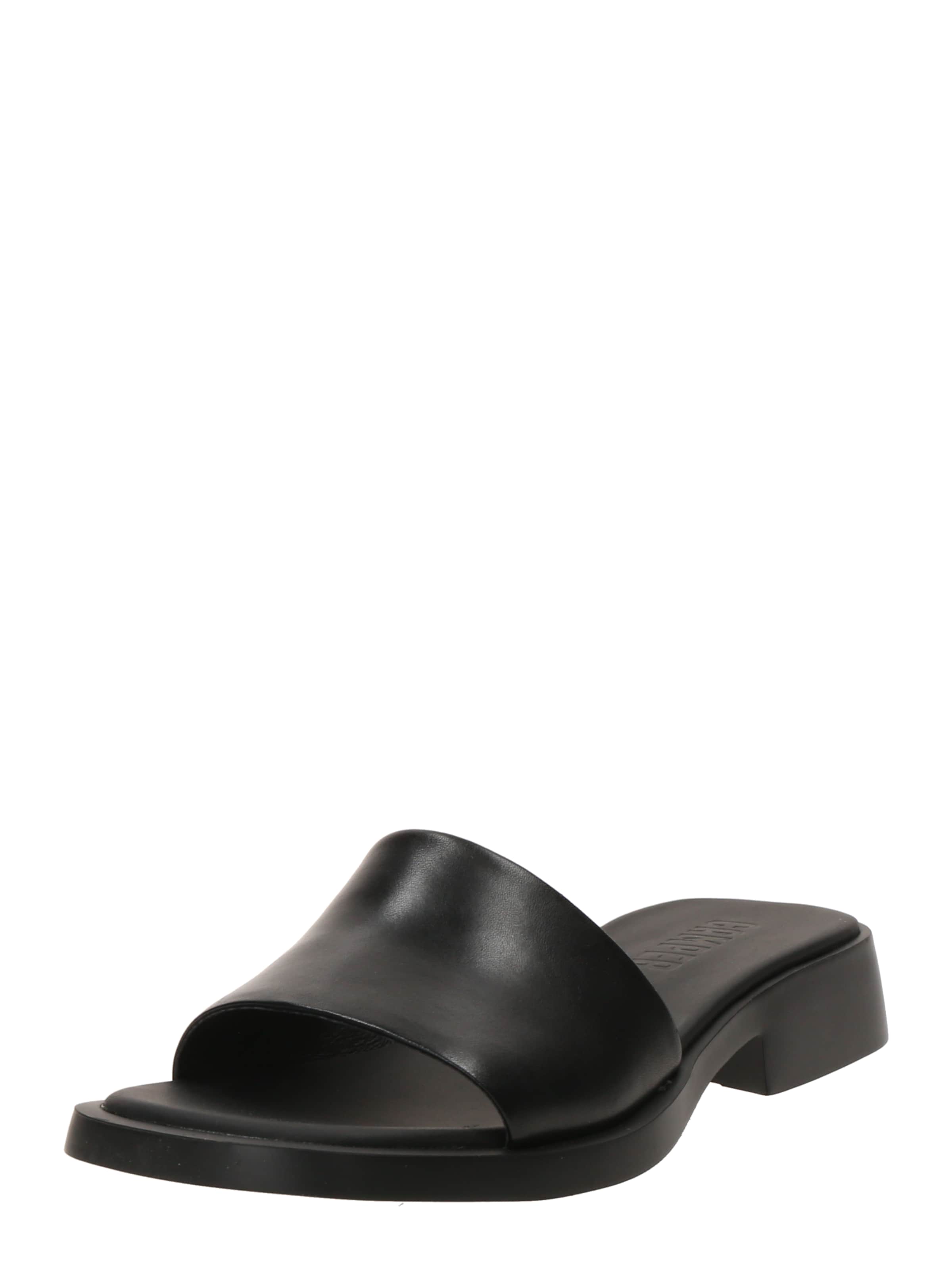 Mule 'Dana' CAMPER en noir : devant