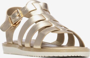 Xti Sandale in Gold: Vorderseite