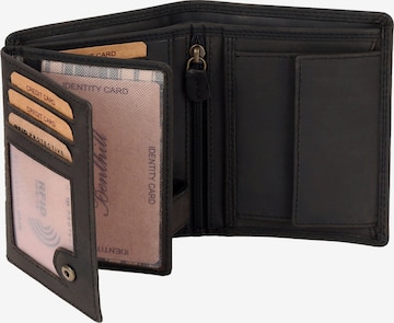 Benthill Wallet in Black: front