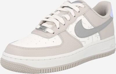 Nike Sportswear Matalavartiset tennarit 'AIR FORCE 1' värissä harmaa / beigenharmaa / valkoinen, Tuotenäkymä