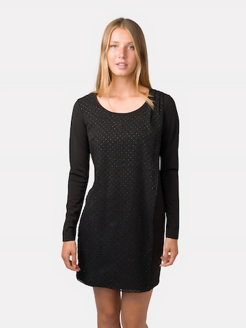 KOROSHI Dress in Black: front