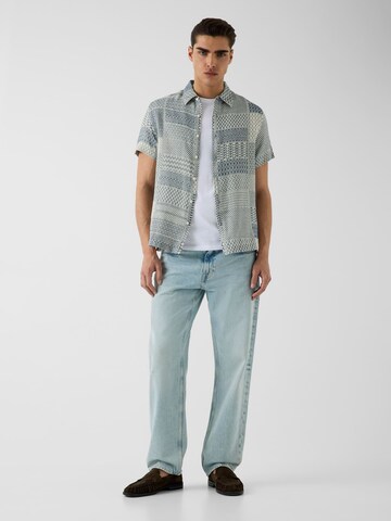 GUESS Regular Fit Hemd in Blau