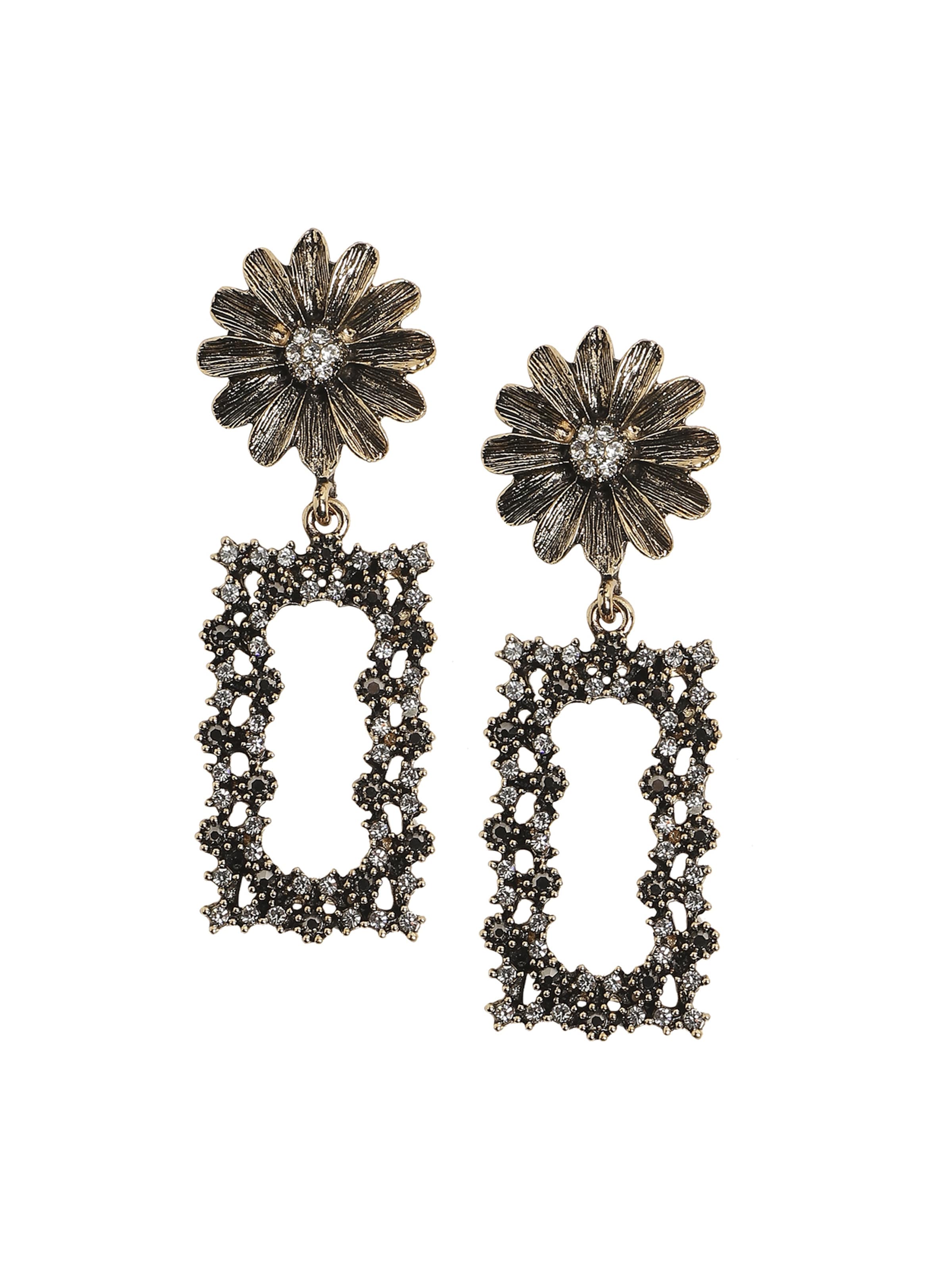 SOHI Øreringe ' Lesia ' i sølv: forside