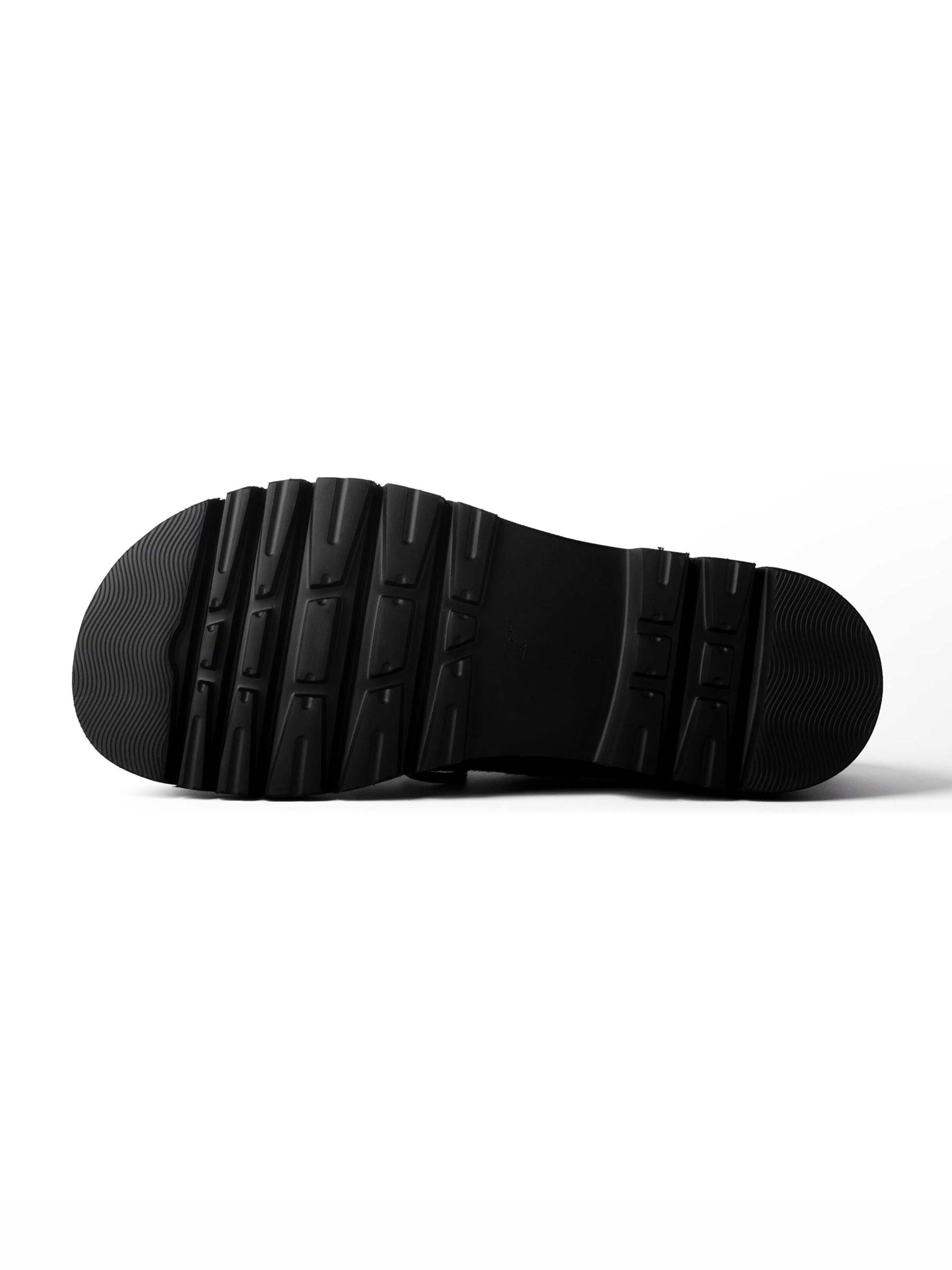 L37 HANDMADE SHOES Veterschoen 'PIXIE RUSH' in Zwart