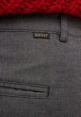 MUSTANG Wide Leg Hose 'Tullahoma ' in Grau