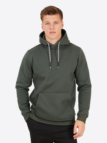 BRAVE SOUL Sweatshirt in Groen: voorkant