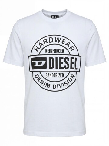 T-Shirt 'T-JUST 250218' DIESEL en blanc : devant