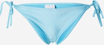 Calvin Klein Swimwear Bikini Bottoms in Blue: front