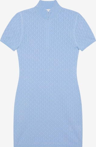 Calvin Klein JeansPletena haljina - plava boja: prednji dio