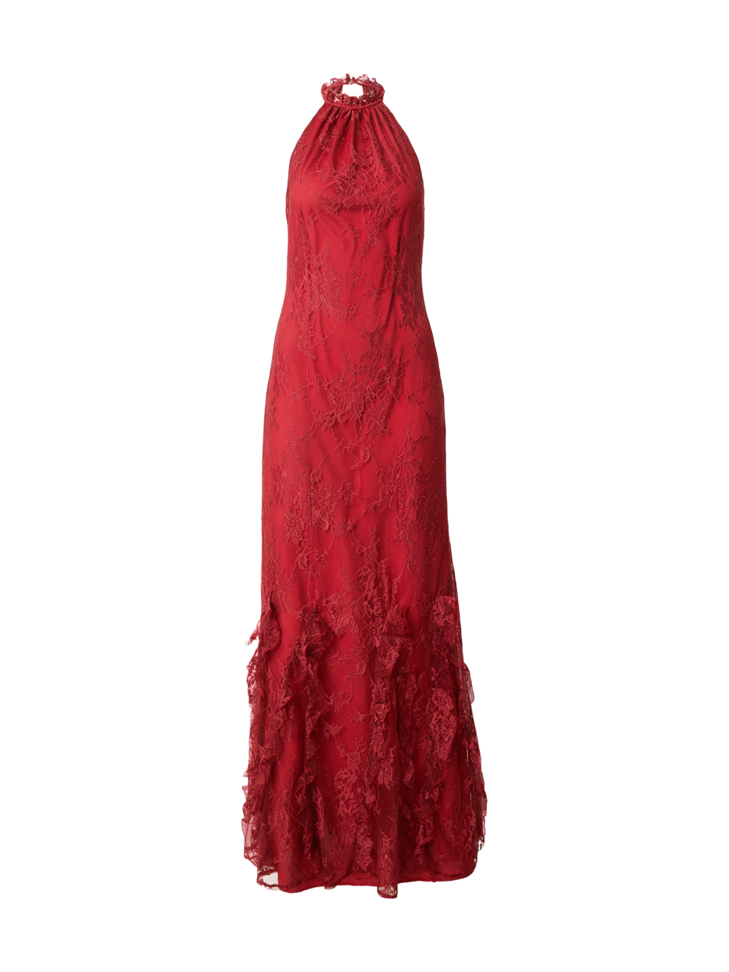 Maya Deluxe Kleid in Rot: Vorderseite