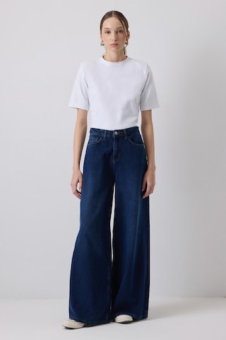 Touche Prive Wide leg Jeans in Blauw