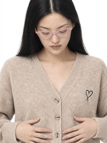 MixRay Strickjacke 'Strickjacken'‌‌‌ in Weiß