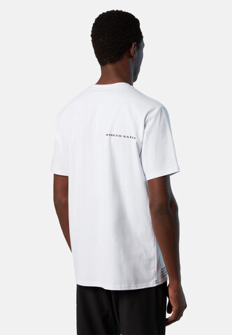 T-Shirt North Sails en blanc : devant