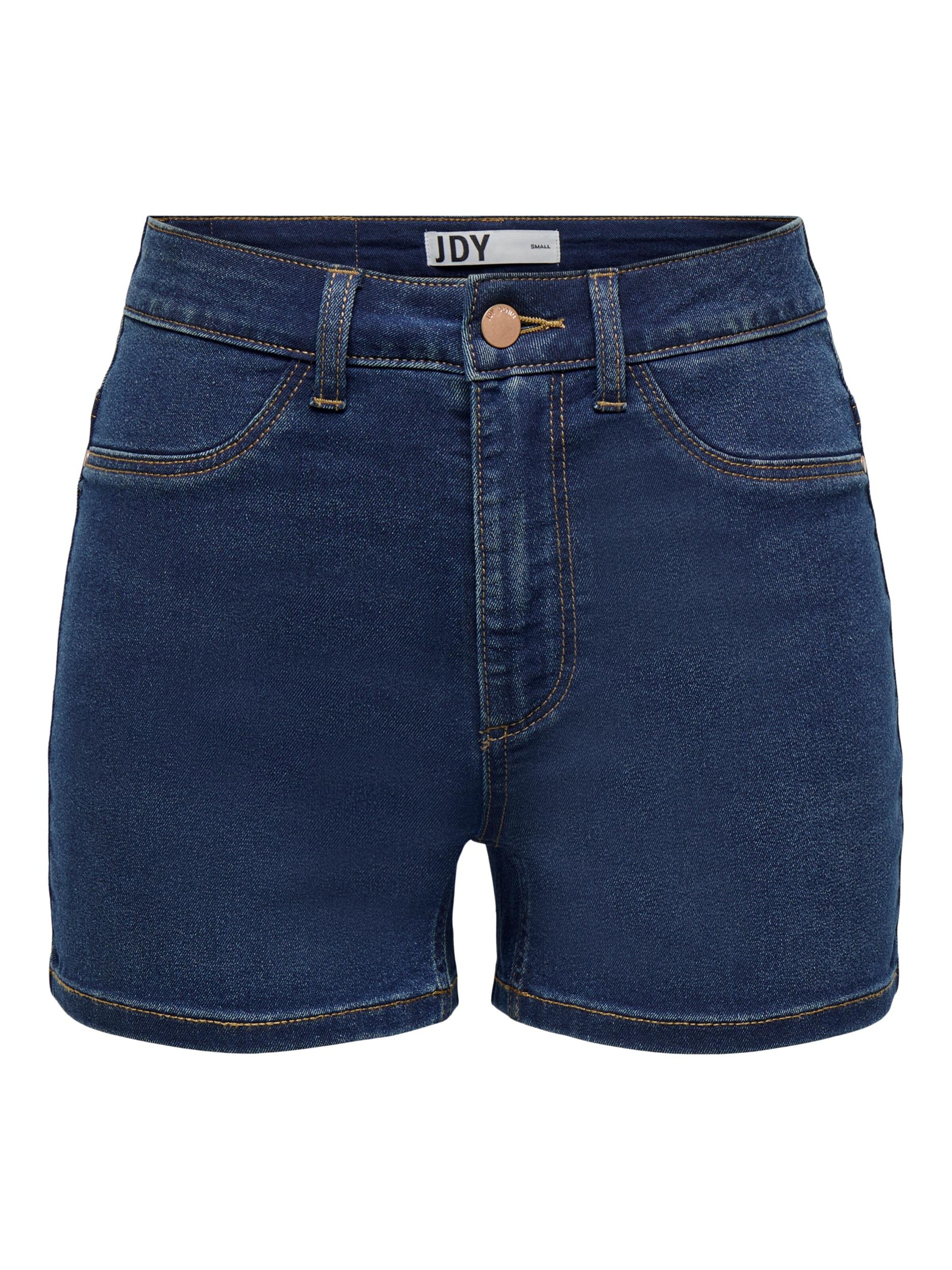 JDY Слим фит Дънки 'TULGA' в синьо: отпред