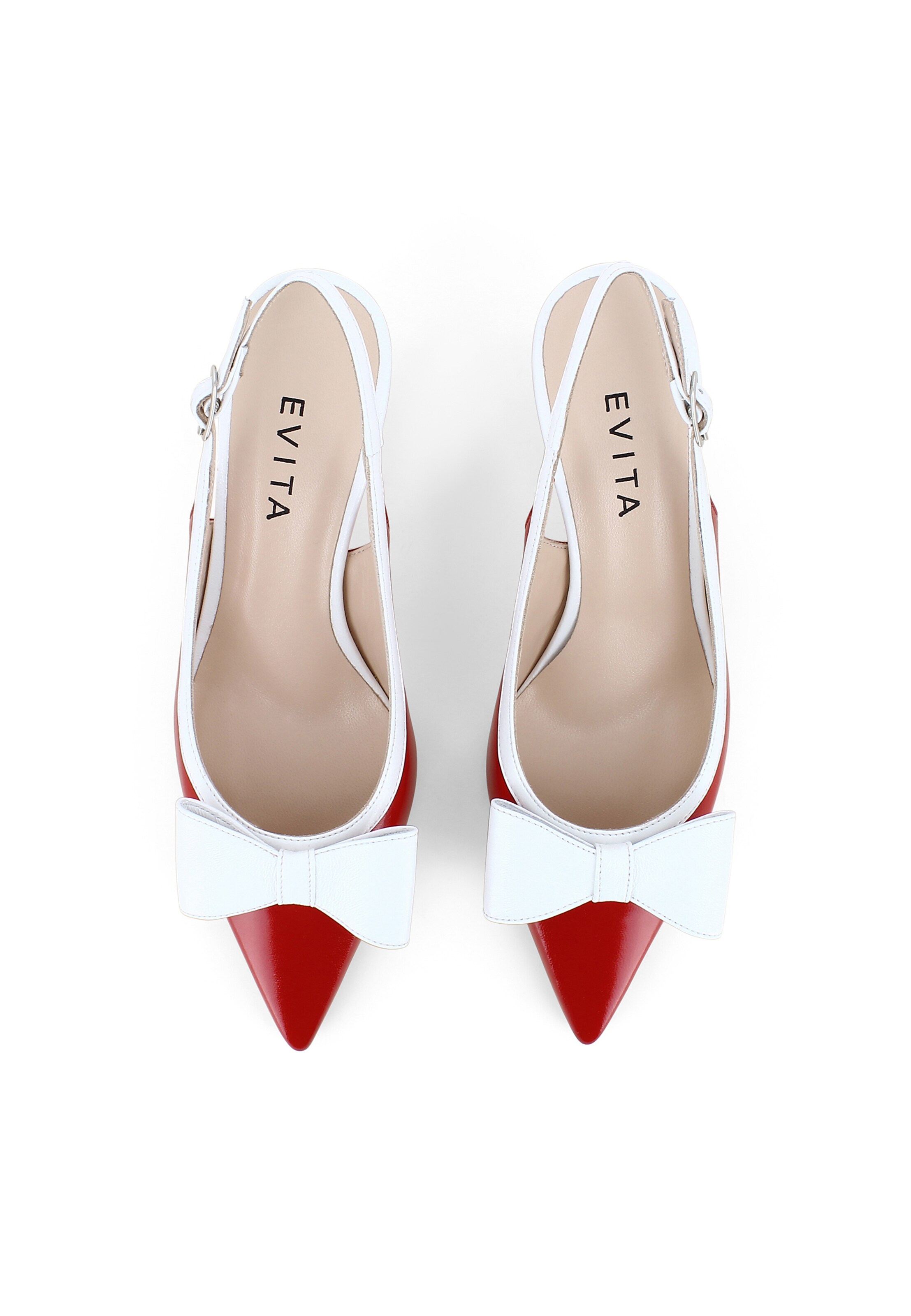 EVITA Slingpumps in Rood