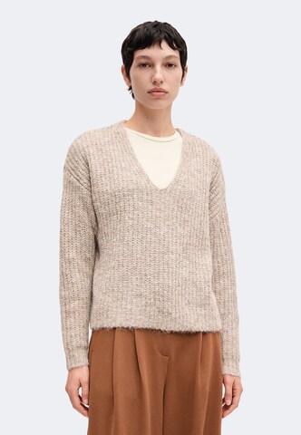 Pull-over 'Lini' Herrlicher en beige : devant