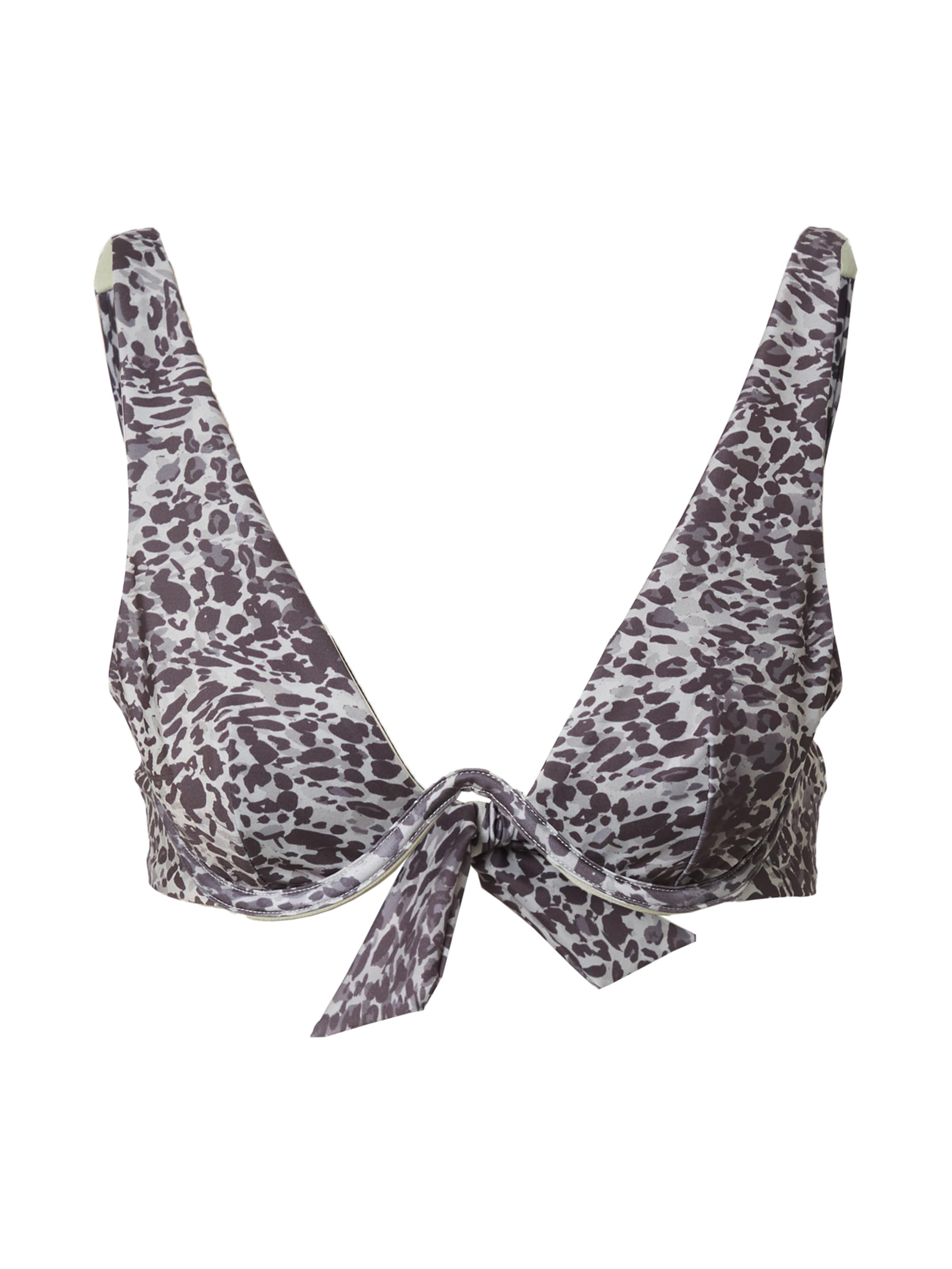 Hunkemöller Треугольник Верх бикини 'Argentina' в Серый: спереди