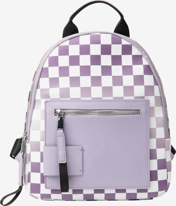 MYMO Backpack in Purple: front