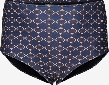 Swim by Zizzi Bikinibroek 'SDIYA' in Blauw: voorkant