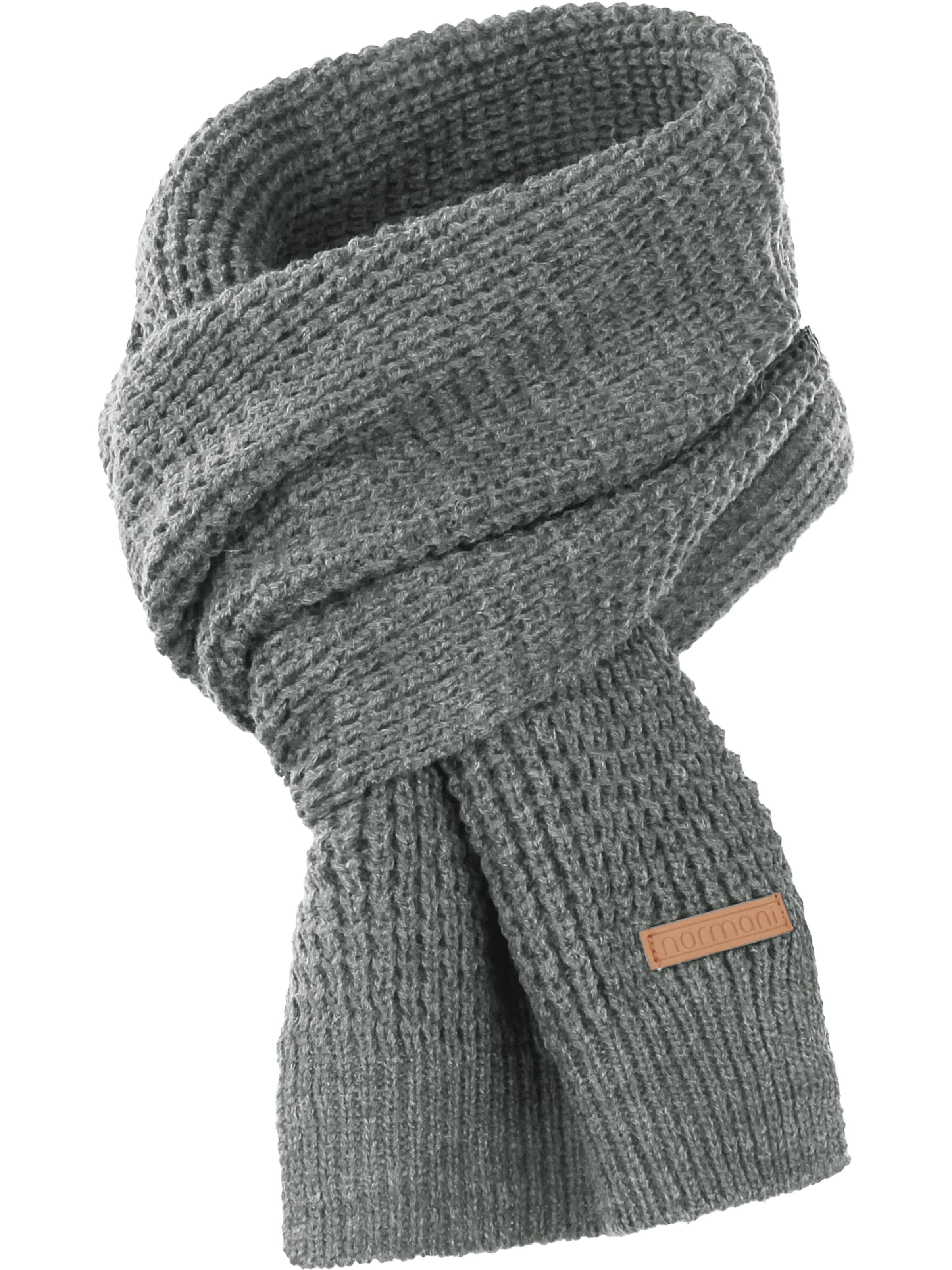 normani Sjaal ' Nampa ' in Grijs: voorkant