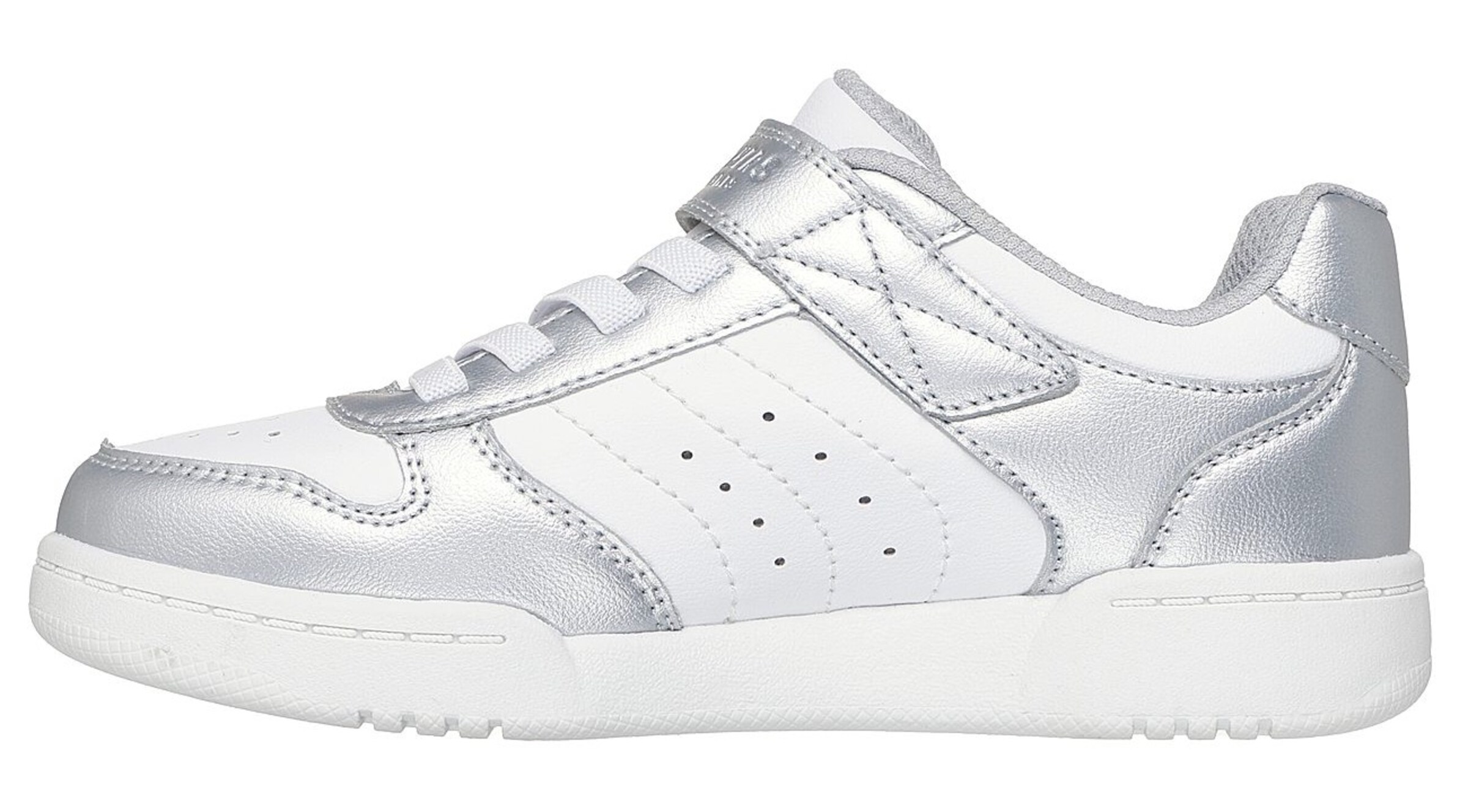 Skechers Kids Sneaker in Silber: Vorderseite