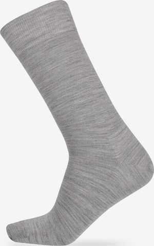 Chaussettes 'Gary' KUNERT en gris : devant