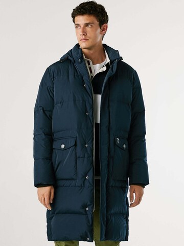 Manteau d’hiver 'JUSSEL' Pepe Jeans en bleu : devant