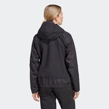 ADIDAS TERREX Outdoorová bunda – černá