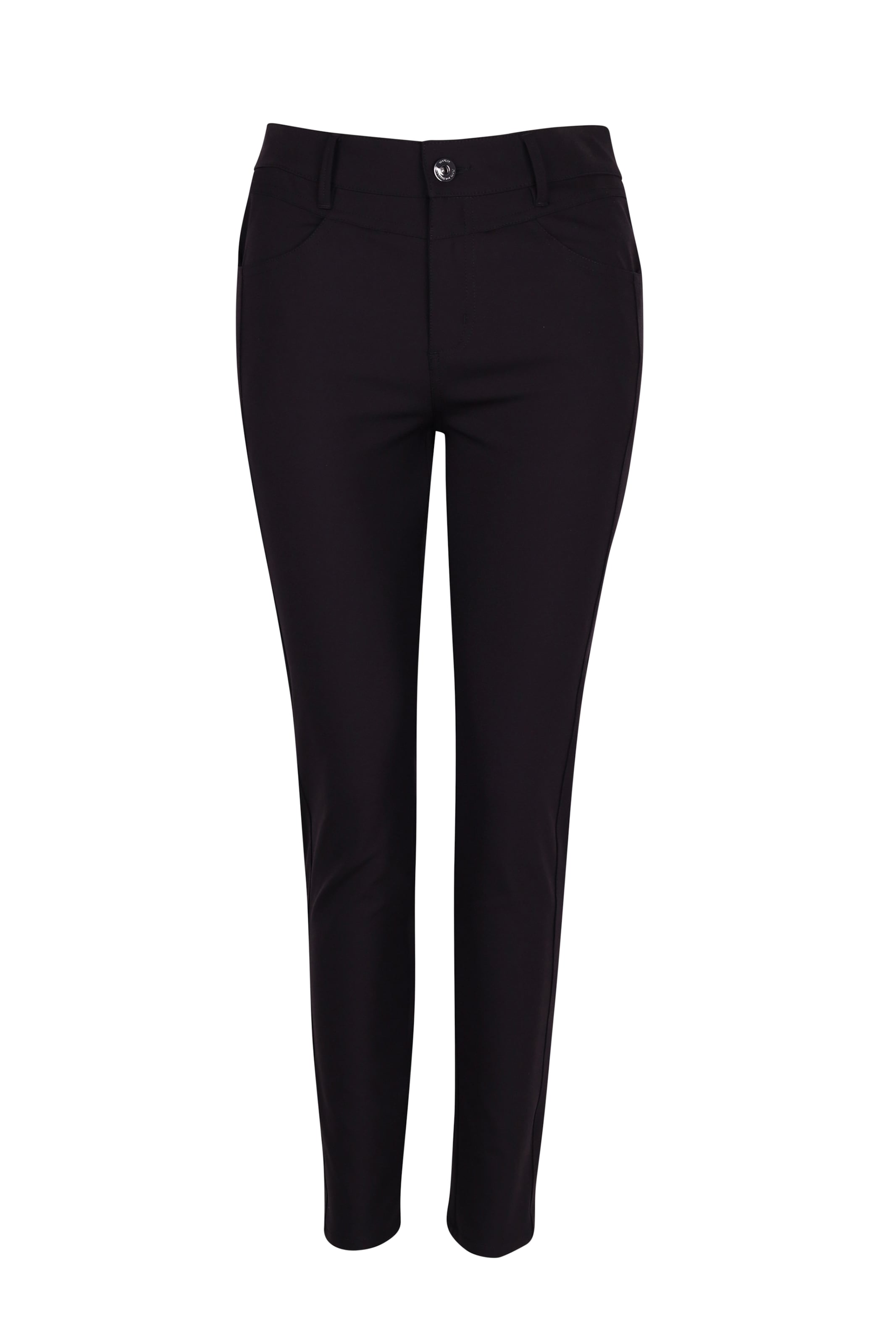 STOOKER WOMEN Jeans 'Florenz' in Schwarz: Vorderseite