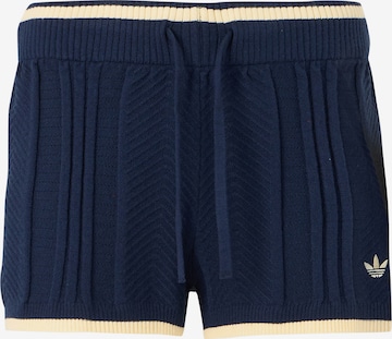 regular Pantaloni di ADIDAS ORIGINALS in blu: frontale