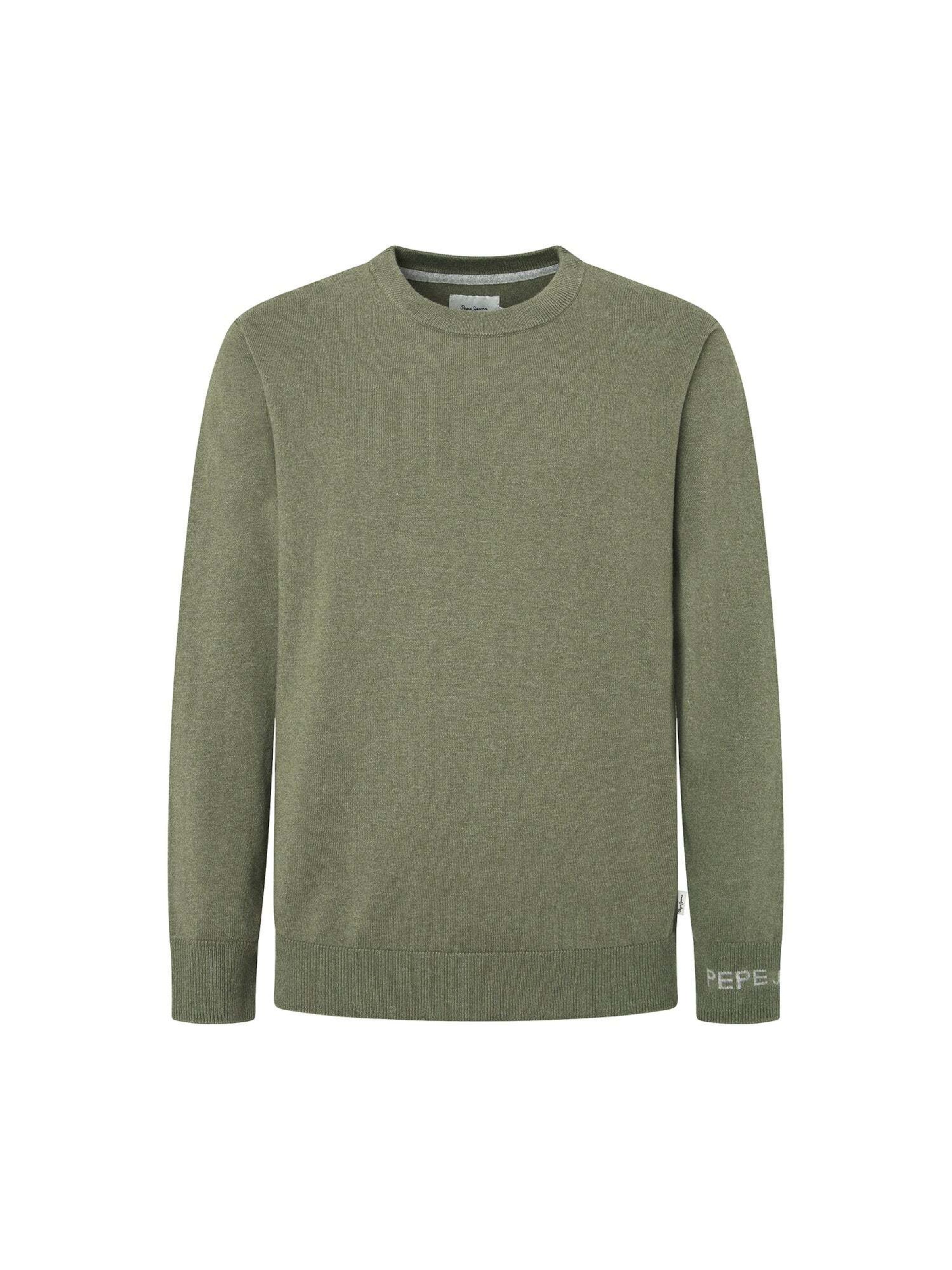 Pepe Jeans Pullover 'NEW ANDRE CREW' in Grün: Vorderseite