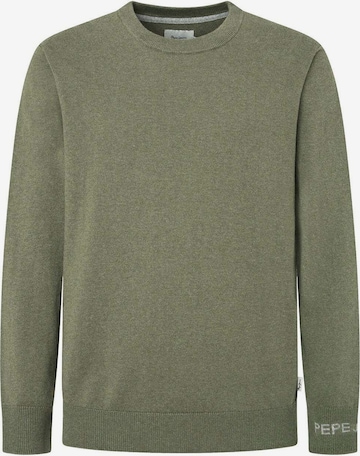 Pullover 'NEW ANDRE CREW' di Pepe Jeans in verde: frontale