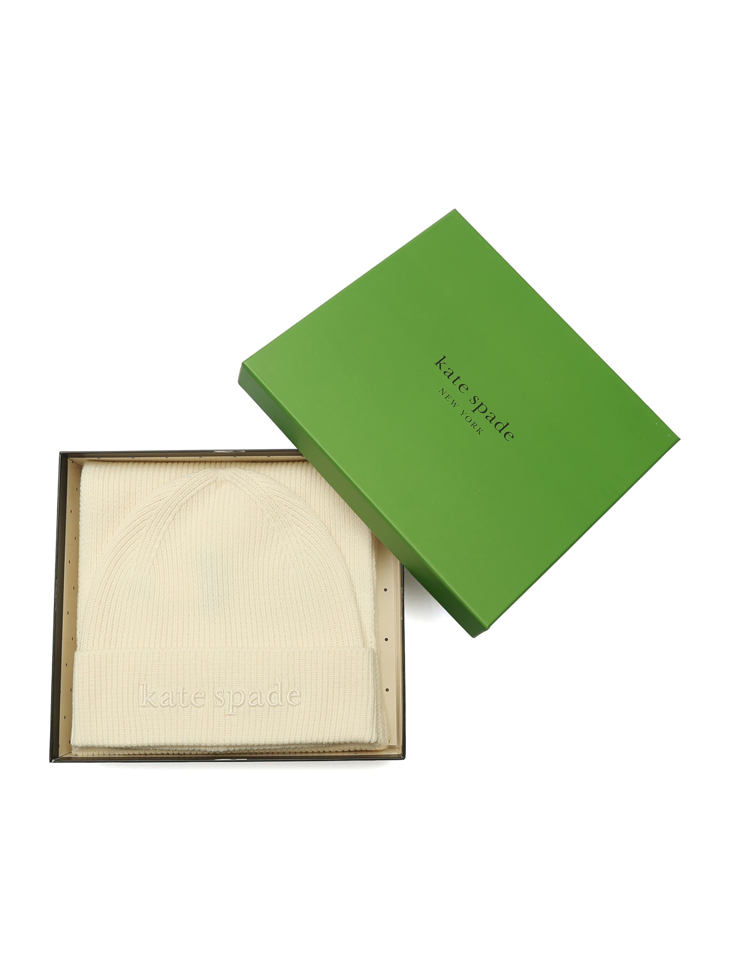 Kate Spade Halsduk 'New York' i vit
