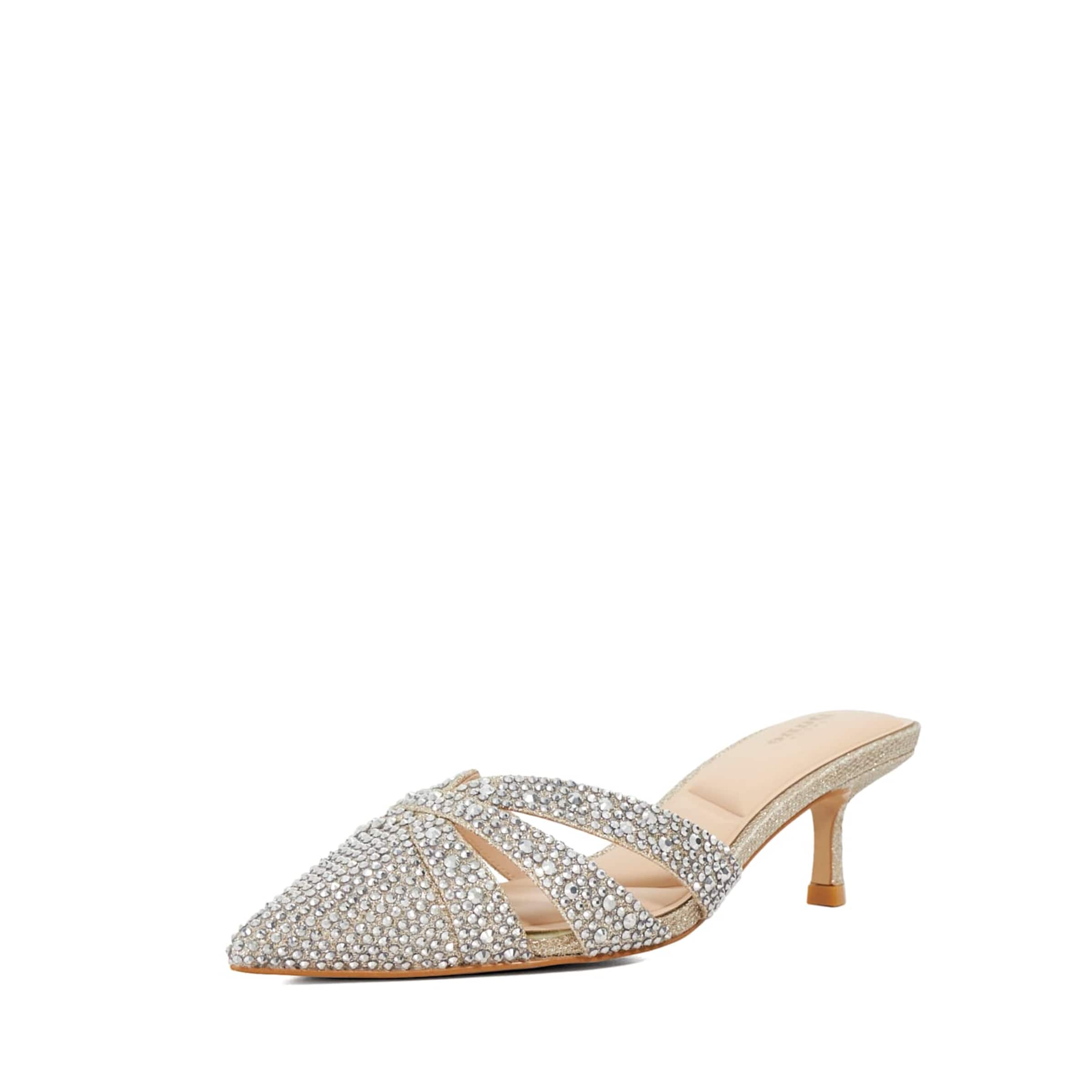 Dune LONDON Pumps 'Calla' in 38 in gold / transparent, Produktansicht