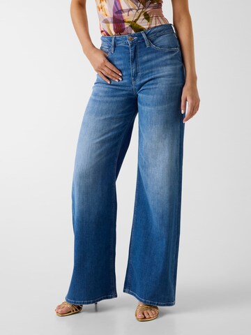 GUESS Wide Leg Jeans 'Bellflower' in Blau: Vorderseite