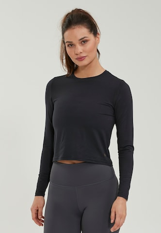 Athlecia Performance Shirt in Black: front