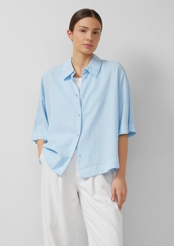 s.Oliver Bluse in Blau: Vorderseite