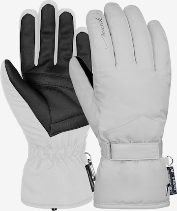 REUSCH Athletic Gloves 'Lea' in White: front