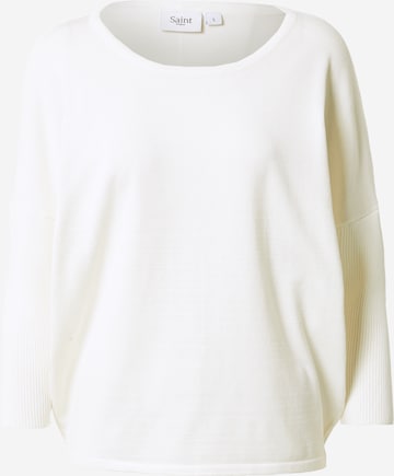 SAINT TROPEZ Sweater 'Mila' in Beige: front