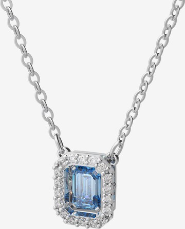 Swarovski Necklace in Blue: front