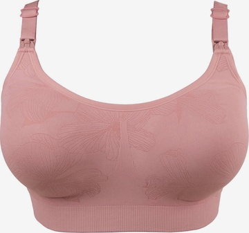 Bravado Designs Bralette Nursing Bra 'Beaucoup' in Pink: front