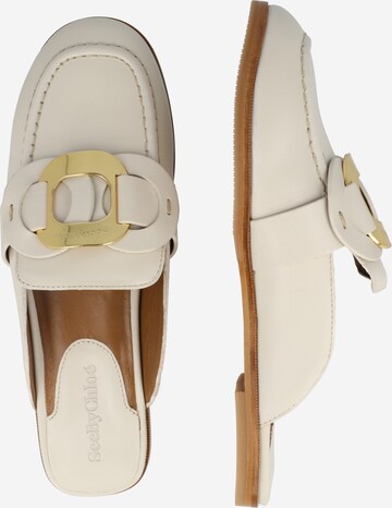 See by Chloé Mule 'CHANY' in White
