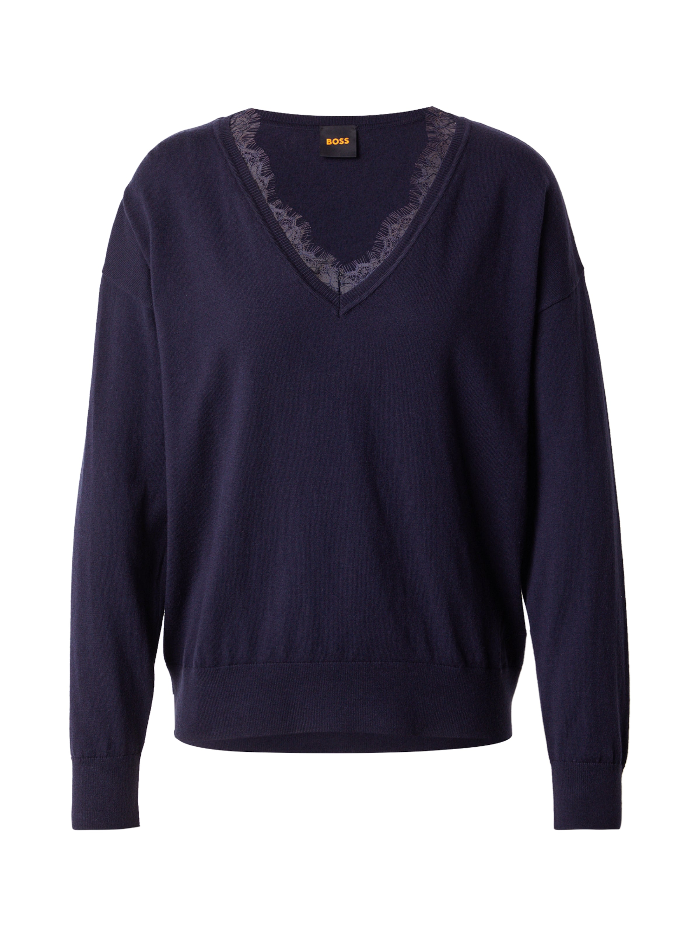 BOSS Sweater 'C_Fettuccini' in Blue: front