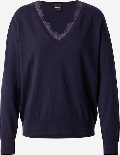 Megztinis 'C_Fettuccini' iš BOSS, spalva – tamsiai mėlyna, Prekių apžvalga