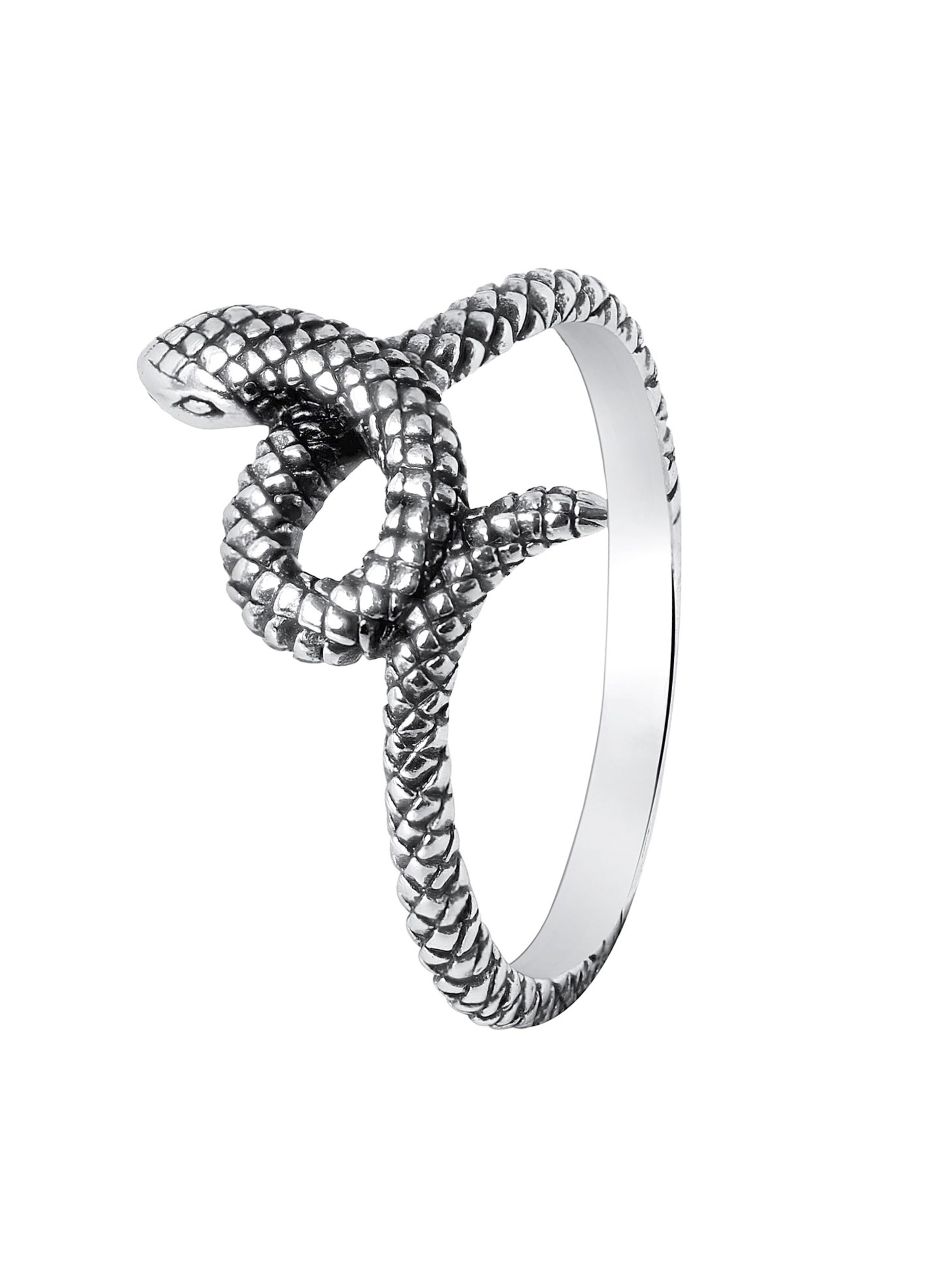 Lucardi Ring in Silber: Vorderseite