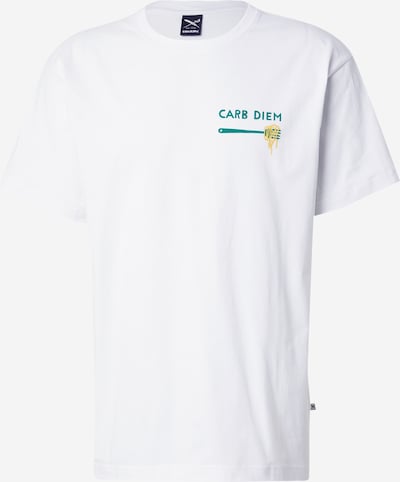 Iriedaily Paita 'Pasta Obsessed' värissä keltainen / vihreä / valkoinen, Tuotenäkymä