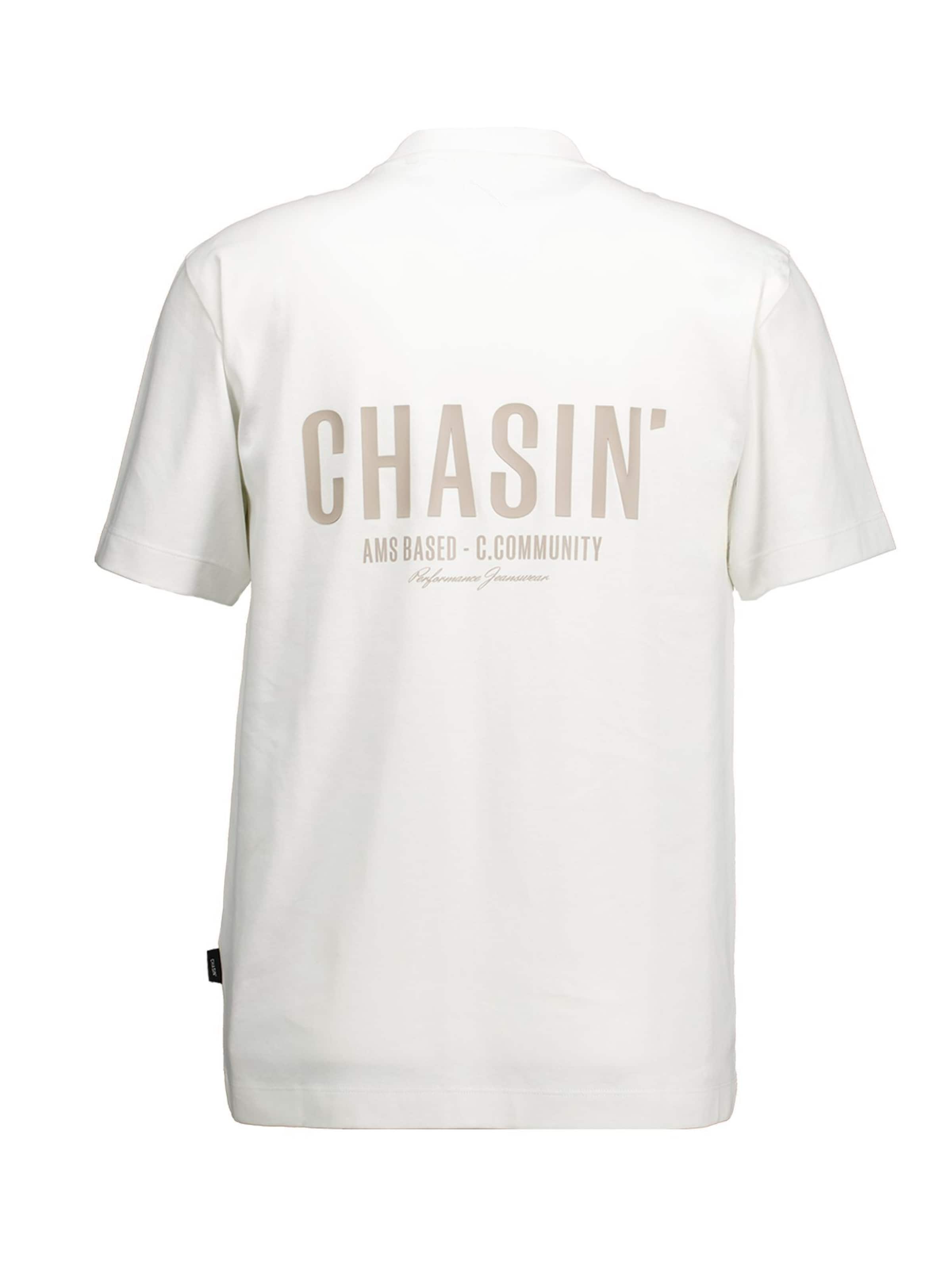 CHASIN' Shirt 'Mayor' in Wit