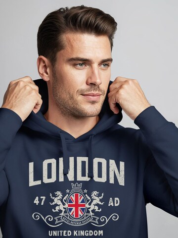 Neverless Sweatshirt 'London' in Blue